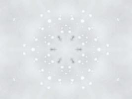 Blurry green leaves kaleidoscope background abstract flower and symmetric pattern for christmas vibes photo