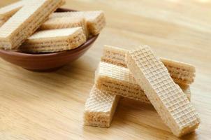 Vanilla Milk Wafer Easy Snack for Relaxing Time photo