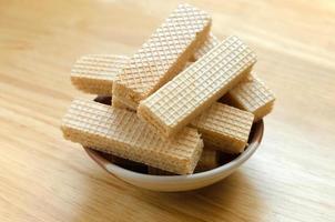 Vanilla Milk Wafer Easy Snack for Relaxing Time photo