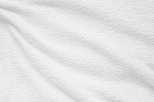 white cotton fabric towel texture abstract background photo