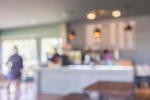 cafe restaurant interior blurred abstract vintage background photo