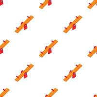 Swing balancer pattern seamless vector