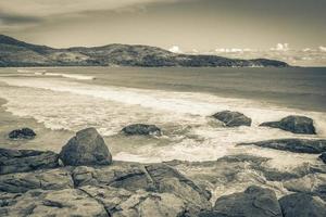 praia lopes mendes beach en la isla tropical ilha grande brasil. foto