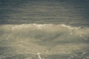 Strong waves Praia Lopes Mendes beach Ilha Grande island Brazil. photo