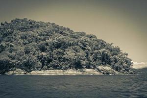 The big tropical island Ilha Grande, Angra dos Reis Brazil. photo