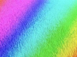 rainbow colors wool  texture background. light natural sheep wool. rainbow colors seamless cotton. texture of fluffy fur for designers. close-up fragment white wool carpet. photo