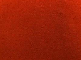 Red velvet fabric texture used as background. Empty red fabric background of soft and smooth textile material. There is space for text. photo