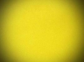 Pastel yellow velvet fabric texture used as background. Empty yellow fabric background of soft and smooth textile material. There is space for text. photo