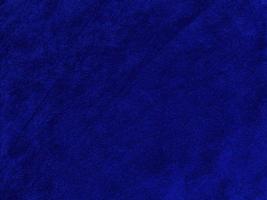 Blue velvet fabric texture used as background. Empty blue fabric background of soft and smooth textile material. There is space for text.. photo