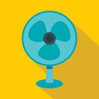 Ventilator icon, flat style vector