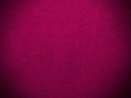 Magenta velvet fabric texture used as background. Empty magenta fabric background of soft and smooth textile material. There is space for text. photo