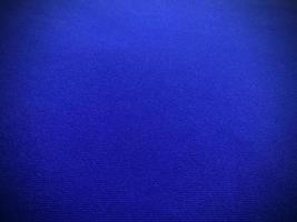 Blue velvet fabric texture used as background. Empty blue fabric background of soft and smooth textile material. There is space for text. photo