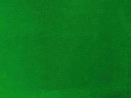 Green velvet fabric texture used as background. Empty  green  fabric background of soft and smooth textile material. There is space for text. photo