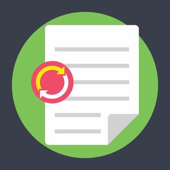 documento de procesamiento de moda vector