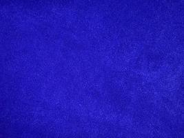 Blue velvet fabric texture used as background. Empty blue fabric background of soft and smooth textile material. There is space for text. photo