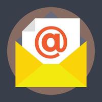 Trendy Mail Service vector