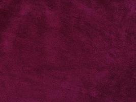 Purple magenta velvet fabric texture used as background. Empty purple fabric background of soft and smooth textile material. There is space for text.. photo