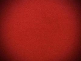 red velvet fabric texture used as background. Empty red fabric background of soft and smooth textile material. There is space for text. photo
