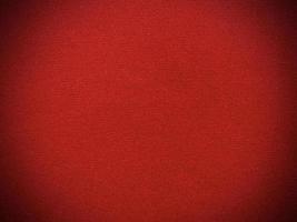 red velvet fabric texture used as background. Empty red fabric background of soft and smooth textile material. There is space for text. photo