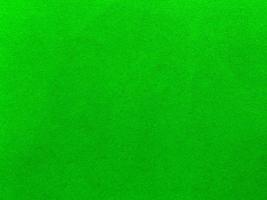 green velvet fabric texture used as background. Empty green fabric background of soft and smooth textile material. There is space for text. photo