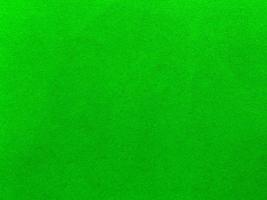 green velvet fabric texture used as background. Empty green fabric background of soft and smooth textile material. There is space for text. photo