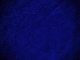 Blue velvet fabric texture used as background. Empty blue fabric background of soft and smooth textile material. There is space for text.. photo