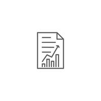 Document like auditing, statistics document, auditor, fax, seo, scrutiny, annual verification, evaluation, info, growth. Vector icon template