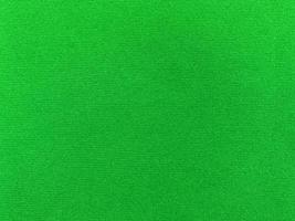 green velvet fabric texture used as background. Empty green fabric background of soft and smooth textile material. There is space for text. photo