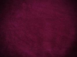 Purple magenta velvet fabric texture used as background. Empty purple fabric background of soft and smooth textile material. There is space for text.. photo