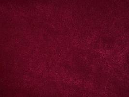 Purple magenta velvet fabric texture used as background. Empty purple fabric background of soft and smooth textile material. There is space for text. photo
