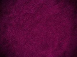 Purple magenta velvet fabric texture used as background. Empty purple fabric background of soft and smooth textile material. There is space for text.. photo