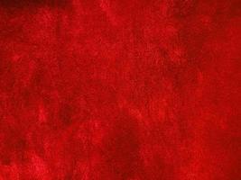 Dark red old velvet fabric texture used as background. Empty red fabric background of soft and smooth textile material. There is space for text. photo