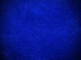 Blue velvet fabric texture used as background. Empty blue fabric background of soft and smooth textile material. There is space for text. photo