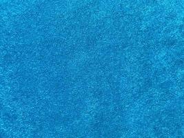 Light blue velvet fabric texture used as background. Empty blue fabric background of soft and smooth textile material. There is space for text.. photo