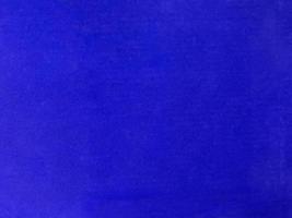 Blue velvet fabric texture used as background. Empty blue fabric background of soft and smooth textile material. There is space for text. photo