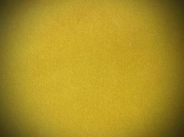 Yellow velvet fabric texture used as background. Empty yellow fabric background of soft and smooth textile material. There is space for text. photo