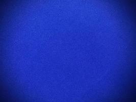 Dark blue velvet fabric texture used as background. Empty dark blue fabric background of soft and smooth textile material. There is space for text.. photo