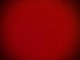 Felt red soft rough textile material background texture close up,poker table,tennis ball,table cloth. Empty red fabric background. photo
