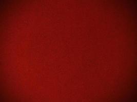 Dark red velvet fabric texture used as background. Empty dark red fabric background of soft and smooth textile material. There is space for text. photo