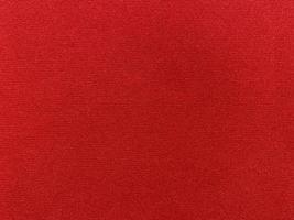 red velvet fabric texture used as background. Empty red fabric background of soft and smooth textile material. There is space for text. photo