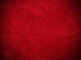 red velvet fabric texture used as background. Empty red fabric background of soft and smooth textile material. There is space for text. photo