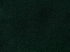 Dark green old velvet fabric texture used as background. Empty green fabric background of soft and smooth textile material. There is space for text. photo