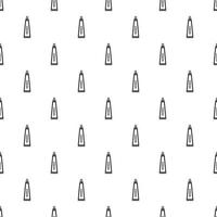 Toothpaste pattern, simple style vector