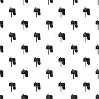 Inbox pattern, simple style vector