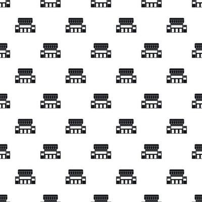 Shop pattern, simple style