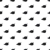 Fried chicken pattern, simple style vector