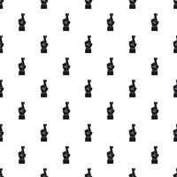 Fingers crossed pattern, simple style vector