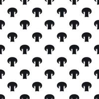 Champignon pattern, simple style vector