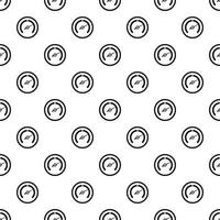 Speedometer with stripes pattern, simple style vector