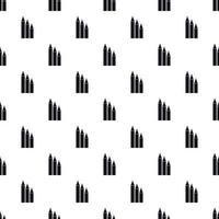 Three pencils pattern, simple style vector